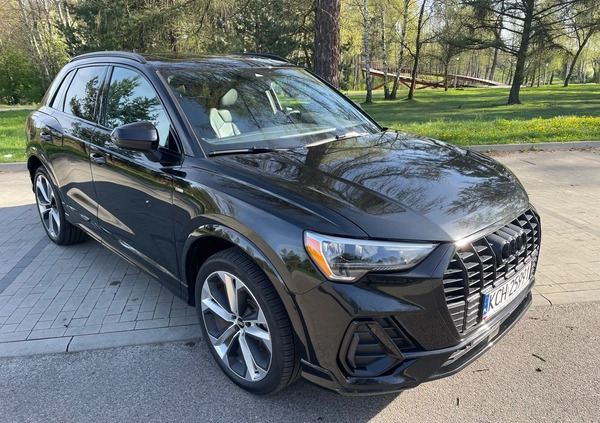 Audi Q3 cena 159900 przebieg: 46291, rok produkcji 2021 z Jordanów małe 121